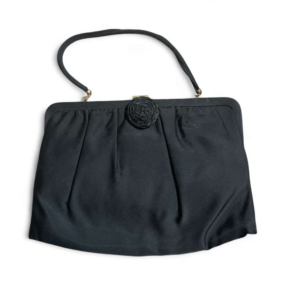 C11- Vintage Ande Elegant Black Women's Handbag